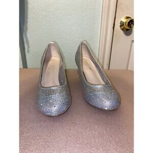 De Blossom Collection Rhinestone Heels | Women’s Size 7.5 | Good Condition